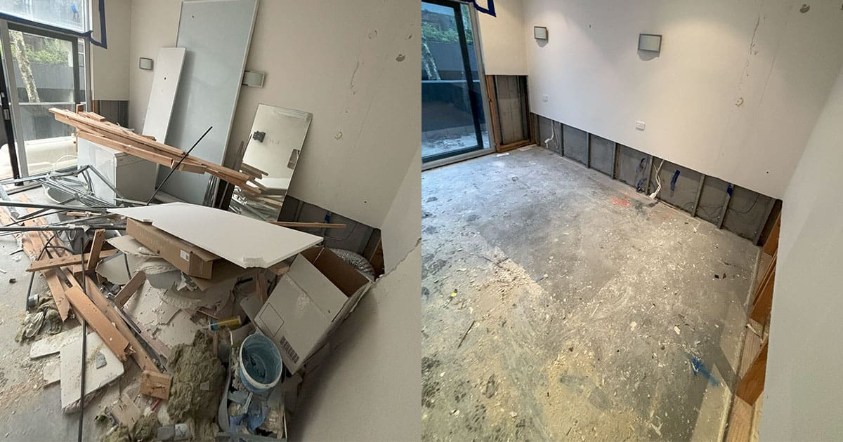 Clean & Careful Second-Floor Renovation Waste Removal